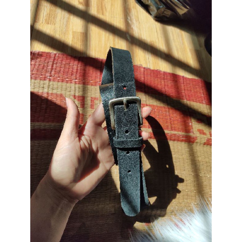 Dây lưng da lộn bản 2,8cm