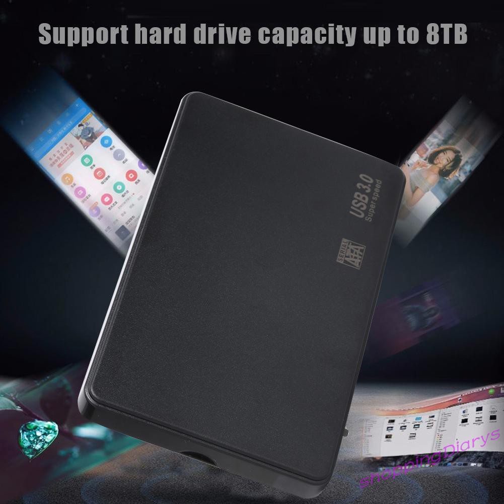 Hộp Đựng Ổ Cứng Ngoài Sh Usb 3.0 Sata Hdd Ssd 2.5 Inch