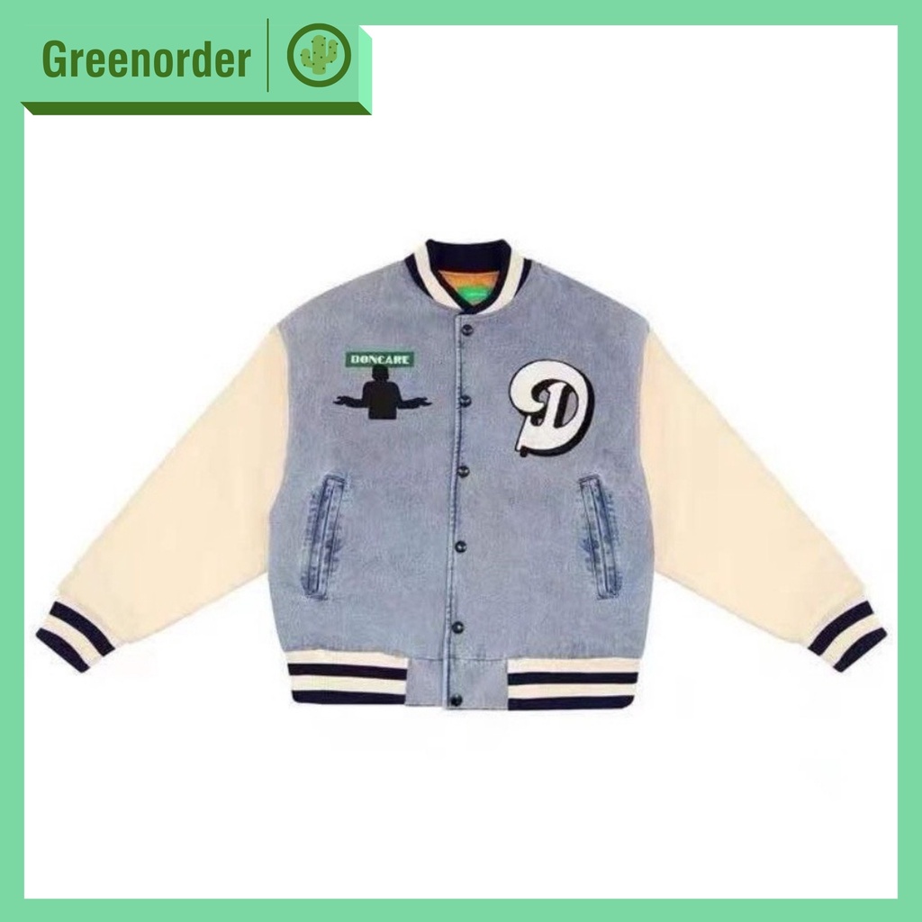 Áo khoác Denim Versity Jacket thương hiệu DONCARE