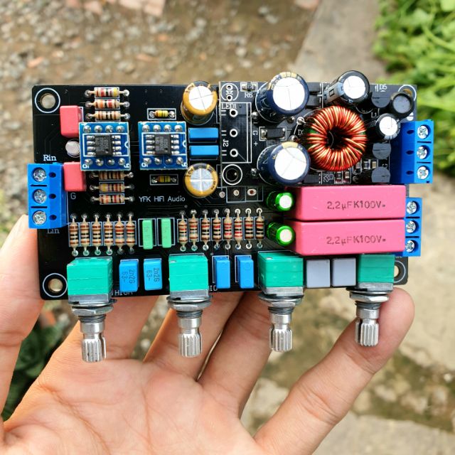 Mạch Pre-Amp OPA2604 DC12V