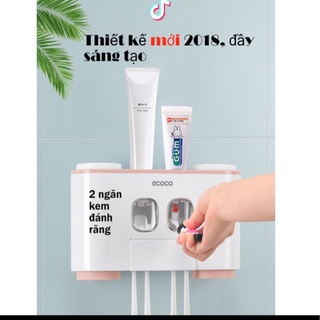 BỘ NHẢ KEM ĐÁNH RĂNG ECOCO CAO CẤP
