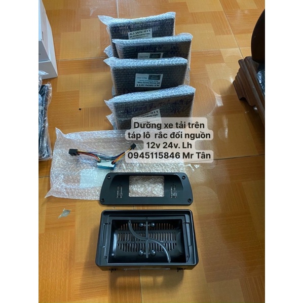 Dưỡng 9 inch táp lô xe tải đổi nguyồn 24v 12v