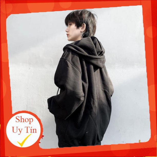 Áo Nỉ Khoác Hoodiee Nam Nữ dưới 70kg ,2 Màu Dài Tay Có Khóa Kéo Và Mũ Hàn Quốc G052 _Miuxinh