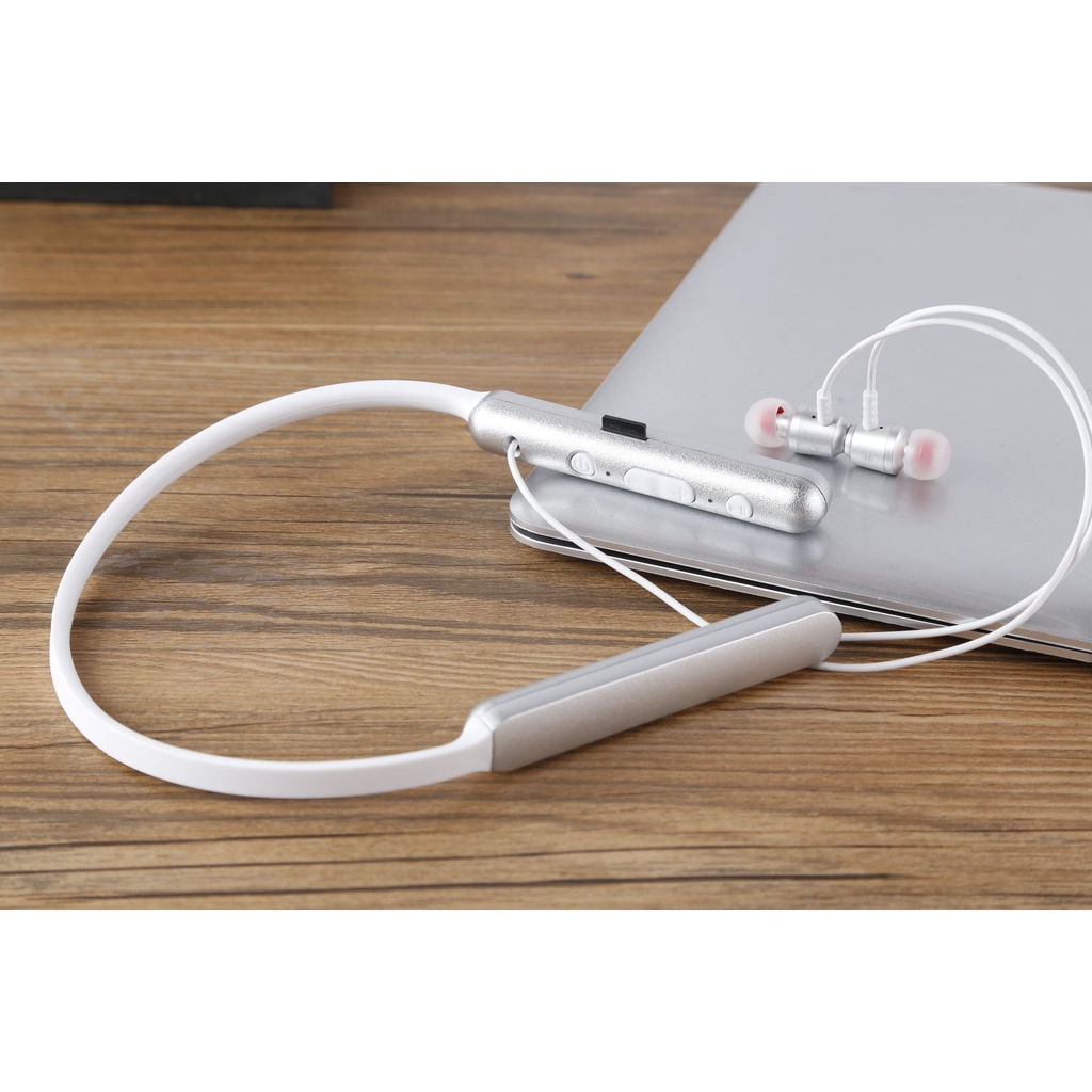 Tai Nghe Bluetooth 5.0 Không Dây Cổ Treo MS-T17 Thể Thao Cao Cấp Êm Tai Chất Lượng Âm Thanh Nổi