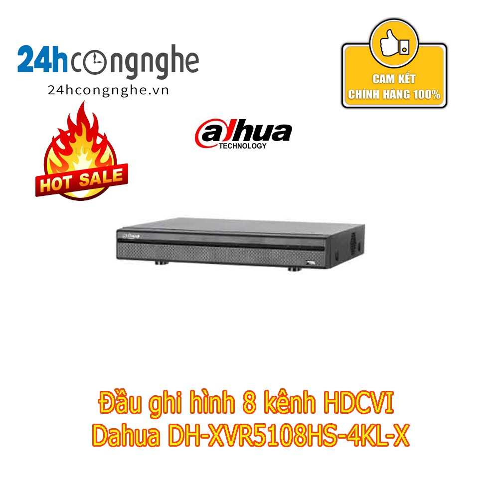 Đầu ghi hình 8 kênh HDCVI Dahua DH-XVR5108HS-4KL-X