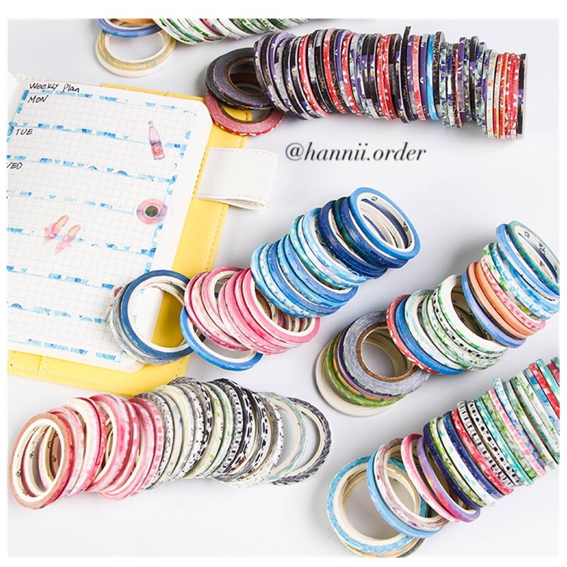 Combo 10c washi tape mini