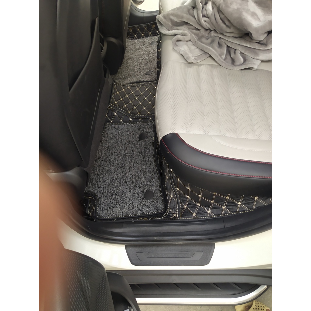 Thảm lót sàn ô tô 6D Kia Seltos  - Da PU cao cấp, Không mùi, Giảm 20% tiếng ồn