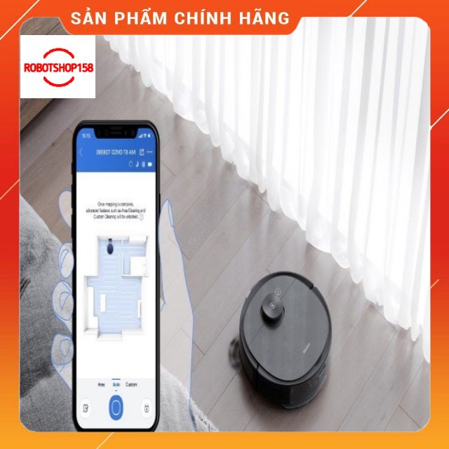 Robot hút bụi lau nhà Ecovacs Deebot T8 Aivi Pro_Hàng mới 100%-Model 2021- Tặng App Ecovacs Home