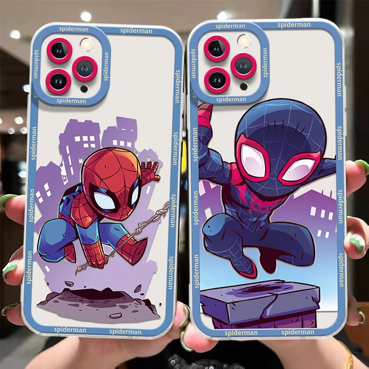 Ốp Điện Thoại Silicon TPU Mềm Trong Suốt Họa Tiết Hoạt Hình Cho IPhone 14 13 12 11 Pro X XS MAX XR Mini 6S 7 8 Plus