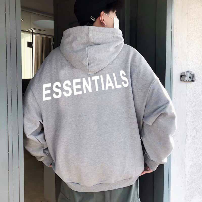 Áo Hoodie Nỉ Nam Nữ From Rộng Unisex Chất Nỉ Cotton Bao Dày Không Đổ Lông In Dạ Quang Phát Sáng (essentials)