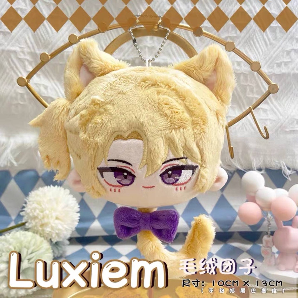 Ag Luxiem Móc Khóa Búp Bê Nhồi Bông Anime Mysta Shu Ike Luca NIJISANJI GIft