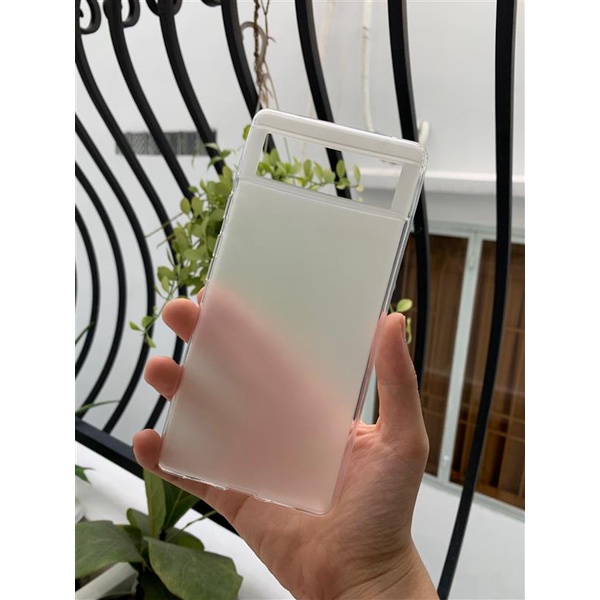 Ốp lưng Google Pixel 6 Silicon TRONG SUỐT/ NHÁM/ ĐEN NHÁM, Mỏng