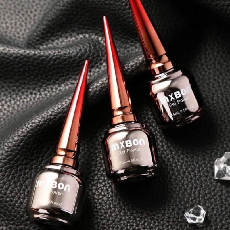Sơn móng tay mxbon đỏ lẻ màu 15ml
