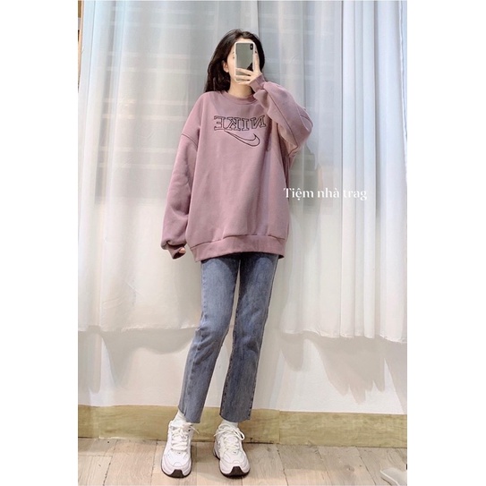 [RẺ VÔ ĐỊCH] Áo Hoodie nỉ nam/Nữ,Áo Nỉ Sweater Ni.ke đủ màu from thụng tay bồng,chất nỉ dày dặn(ảnh thật) | BigBuy360 - bigbuy360.vn