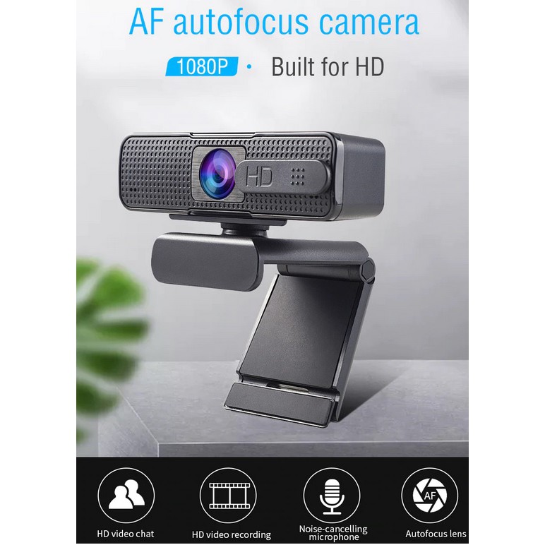 Webcam 1080p Tự Động Lấy Nét Tích Hợp Micro Cho Họp Họp Online Pc | BigBuy360 - bigbuy360.vn