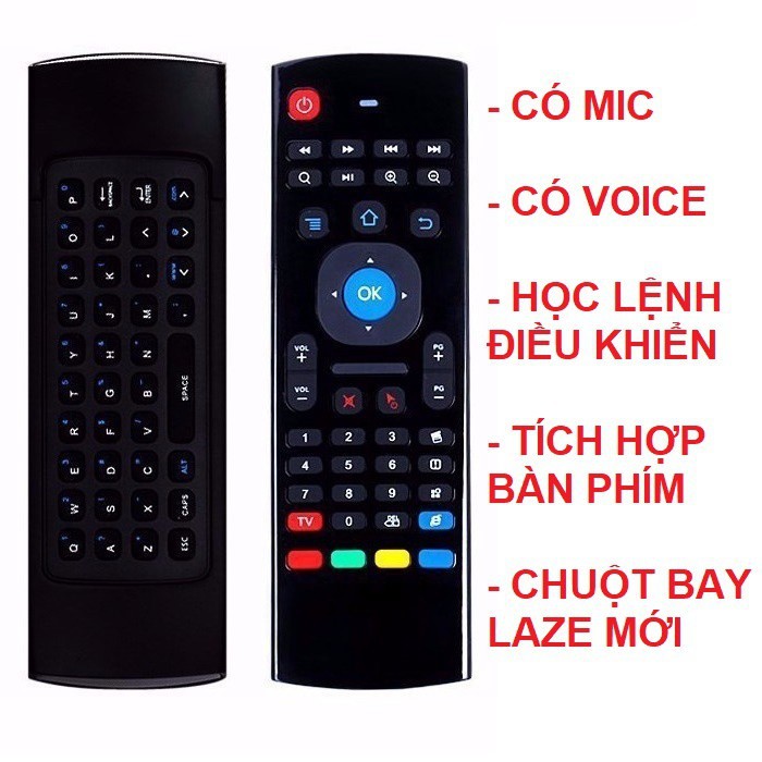 CHUỘT BAY CHO ĐIỆN THOẠI, SMART TIVI, MÀN HÌNH AIR MOUSE KM800 - Mrphukien