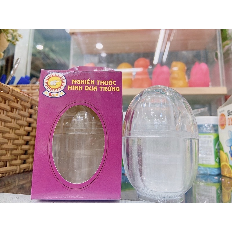 Dụng cụ nghiền thuốc hình quả trứng cho bé
