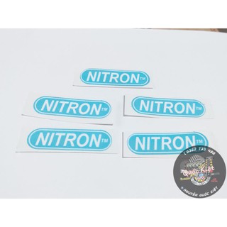 Tem logo Nitron đổ keo nổi chống nước tuyệt đối