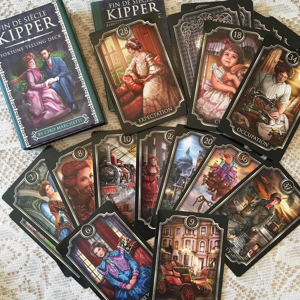 Bộ Tarot Fin de Siecle Kipper V12 Bài Bói New