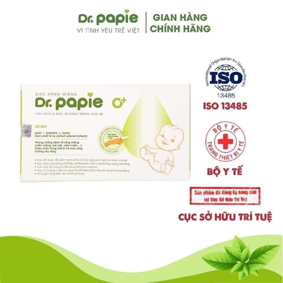 Gạc Dr papie chăm sóc răng miệng