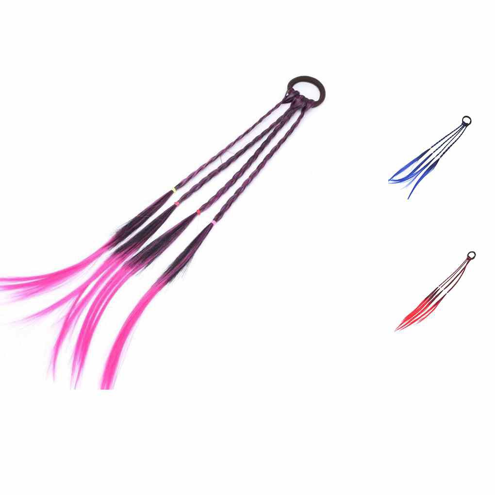 Dây Buộc Tóc Kiểu Thắt Bím Nhiều Màu Sắc Đầy Cá Tính