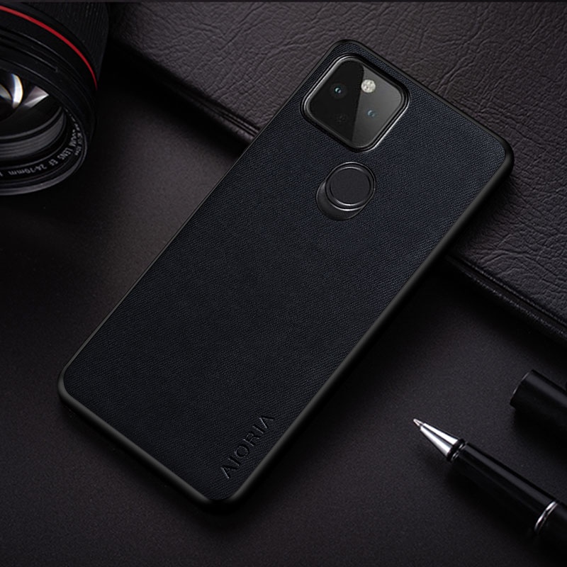 Aio Bao Da Điện Thoại Màu Trơn Thời Trang Cho google pixel 4a 5g casing google pixel 5a 5g Ốp