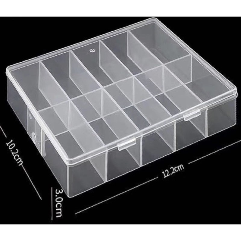khay nhựa 10 ô đựng đá , phụ kiện nail