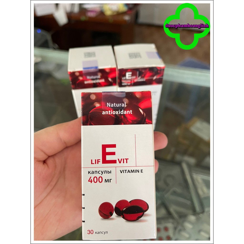 Vitamin E đỏ Nga 400mg zentiva lọ 30 viên | Thế Giới Skin Care
