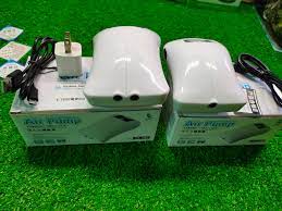 Máy Sủi Oxy 1 Vòi Tích Điện Jeneca JZL-220 (1.5W-1.5L/Phút) Tự Chạy Khi Cúp Điện Cho Bể Cá Cảnh