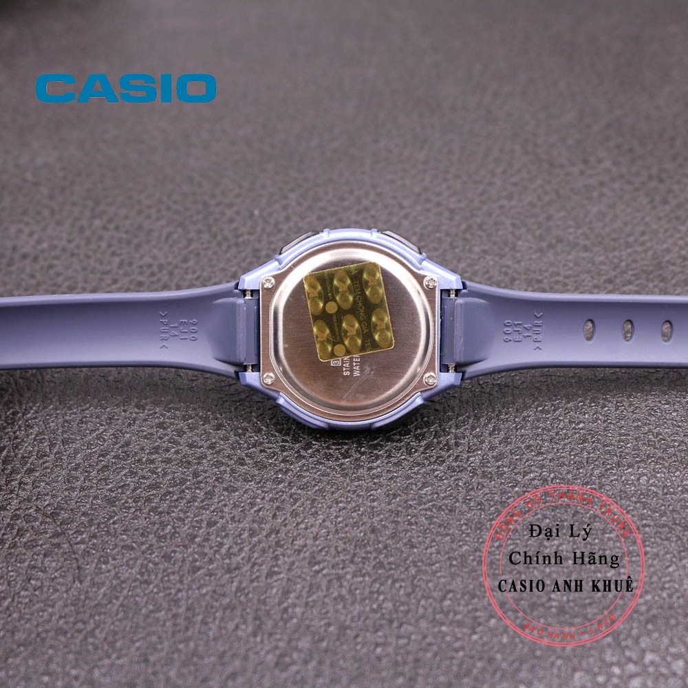 Đồng Hồ Nữ Casio LW-203-2AVDF Dây Nhựa Pin 10 Năm