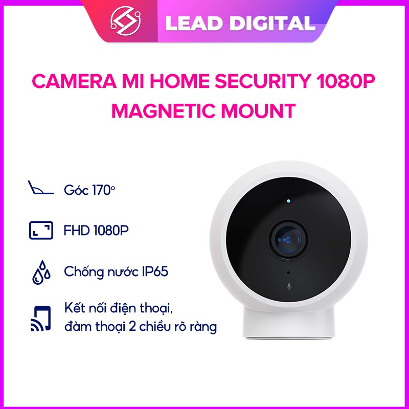 Camera An Ninh Giám Sát Trong Nhà Xiaomi Mi Home Security 1080p - Magnetic Mount