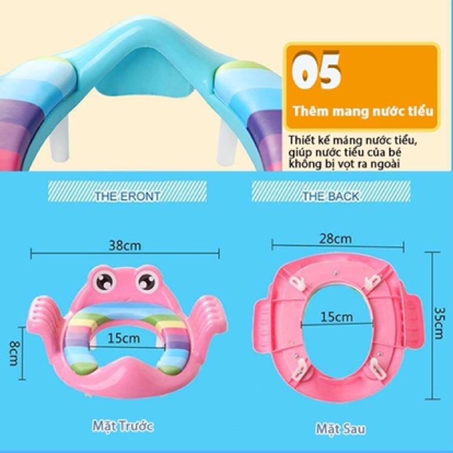 BỆ NGỒI BỒN CẦU HÌNH CON ẾCH