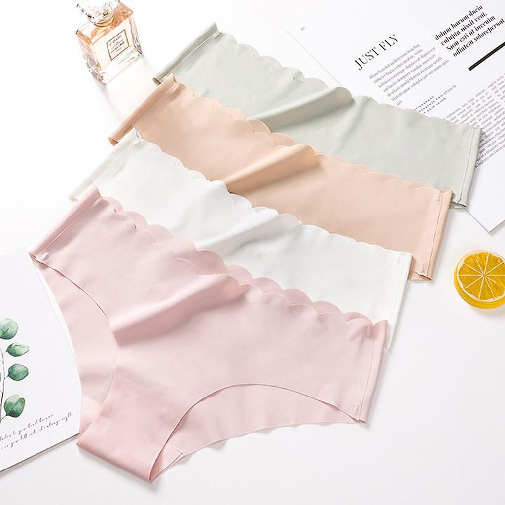 [Mã 12FASHIONSALE1 giảm 10K đơn 50K] (Màu Nhã Nhặn) -Quần lót su đúc viền sóng siêu mềm mịn 1033 | BigBuy360 - bigbuy360.vn