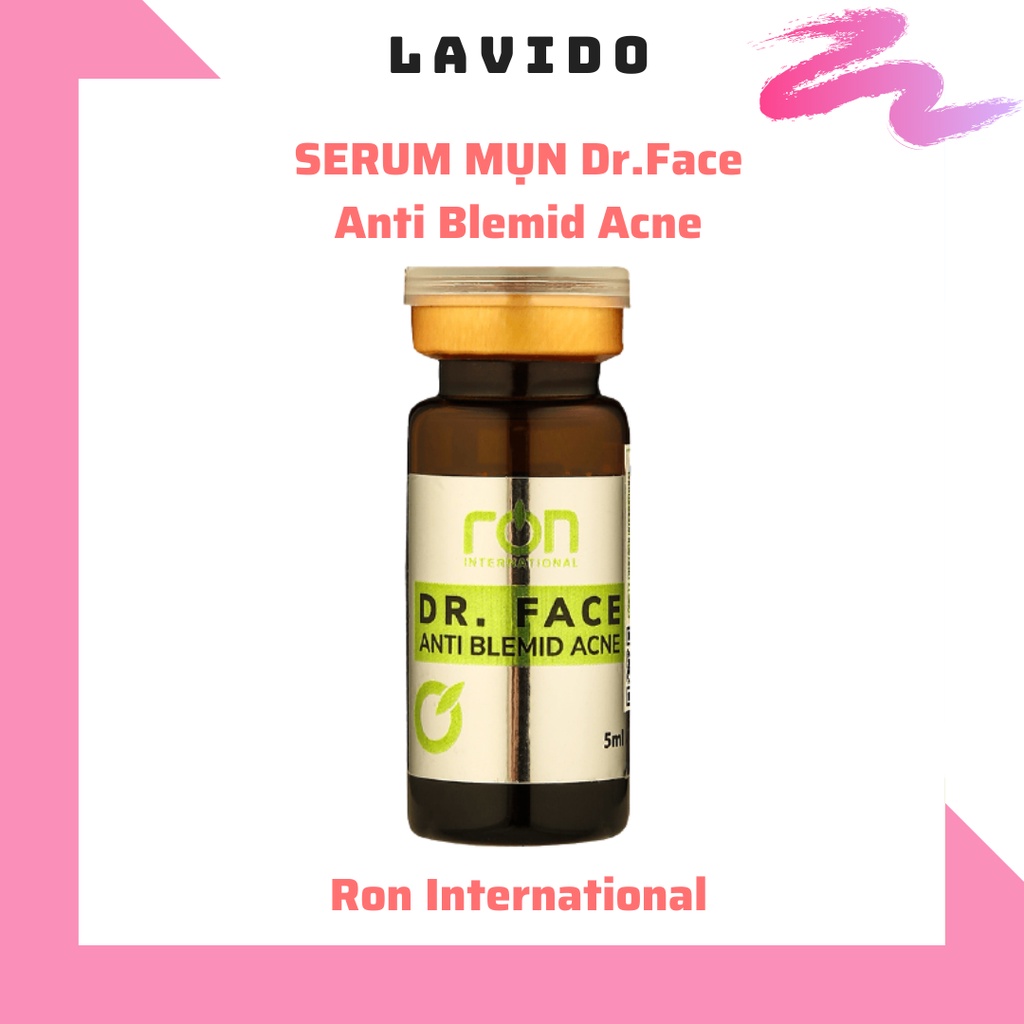 Serum mụn Dr. Face hỗ trợ giảm mụn Ron International - lọ lẻ 5ml