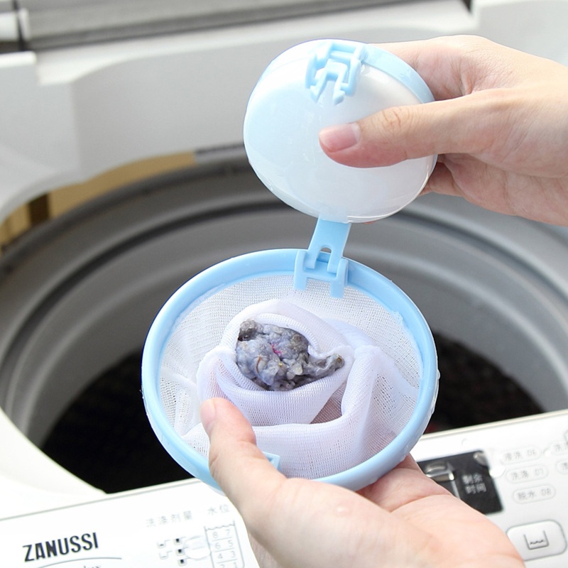 Túi Lưới Lọc Tóc Tiện Dụng Cho Máy Giặt
