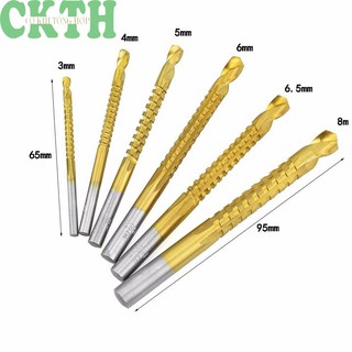 Mũi khoan tốt. Bộ 6 mũi khoan răng cưa đa năng