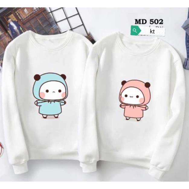 CHUYÊN SỈ Áo đôi gấu xanh hồng K&T MTK