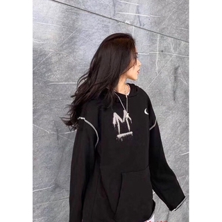 Off white hoodie lengan panjang hoodie unisex c07210
