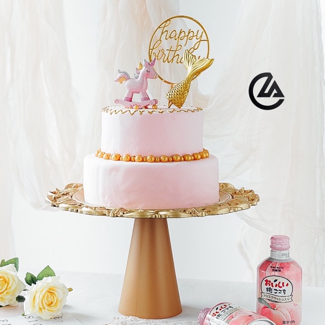 [Cake stand] - Kệ đựng bánh gato/cupcake trang trí tiệc, chụp ảnh sinh nhật, liên hoan, dã ngoại