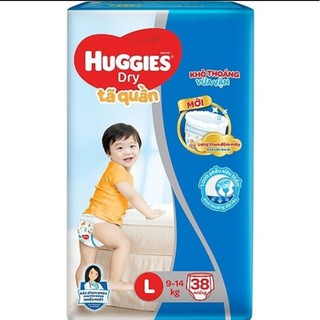 Bỉm quần huggies đủ size m42/l38/xl34