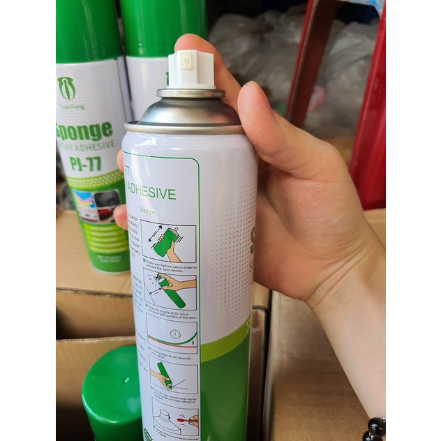Keo Dán Dạng Xịt Đa Năng Keo dán mút xốp Cách Âm không mùi