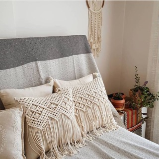 Gối macrame, gối trang trí sofa