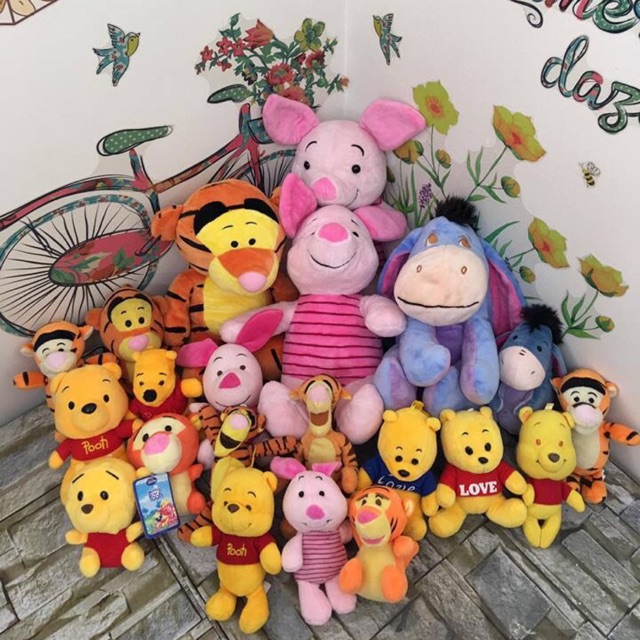 Combo gấu bông pooh friends