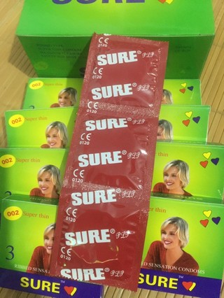 Bao cao su sure hộp 3 chiếc