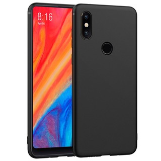 Xiaomi Mi Mix 2s Case Matte Black Silicone Soft TPU Cover Xiaomi Mi Mix 2s MiMix2s Phone Casing