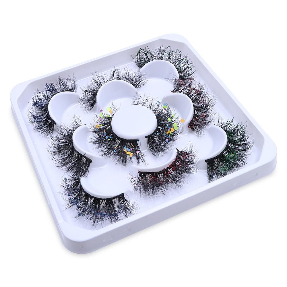 Lông Mi Giả 25mm Trang Điểm Lễ Hội / Ngôi Sao / Bông Tuyết Đính Kim Sa