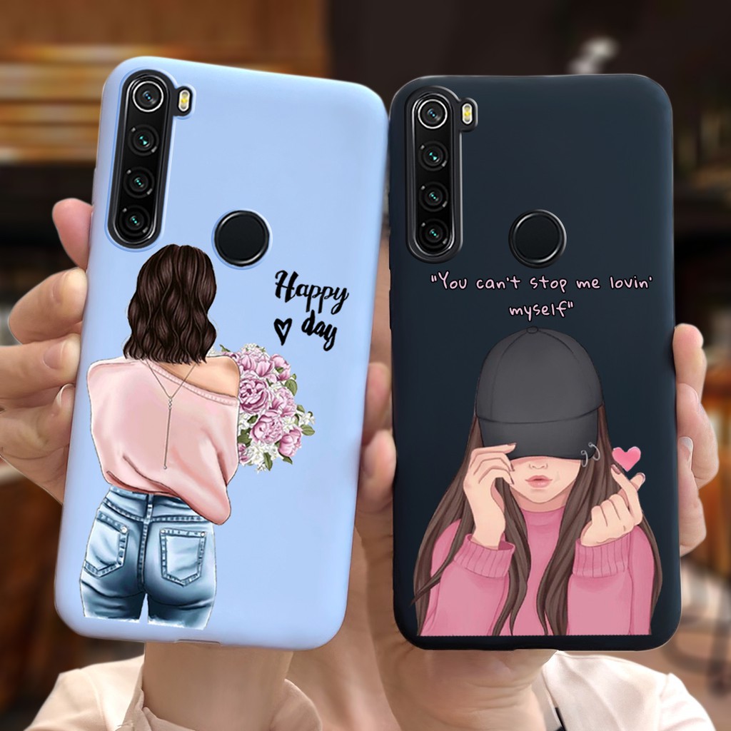 CANDY LADY Ốp Lưng Điện Thoại Kiểu Dáng Thời Trang Dành Cho Xiaomi Redmi Note 8 / 8t / 8 Pro