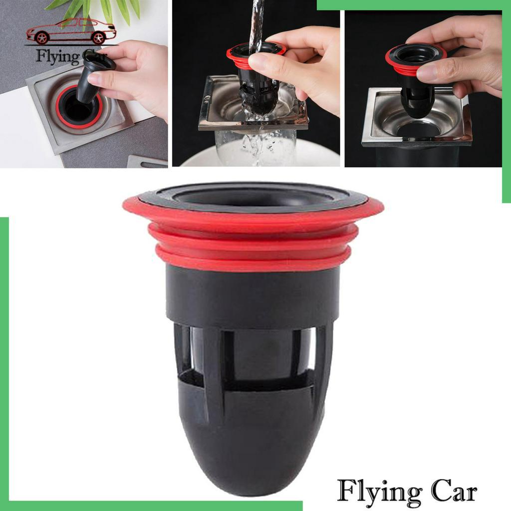 Nắp Cống Thoát Nước Sàn Nhà Tắm Chống Mùi Hôi Màu Đen Lzdjfmy2