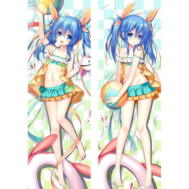 Vỏ Gối In Hình Nhân Vật Anime DATE A LIVE Sống Động