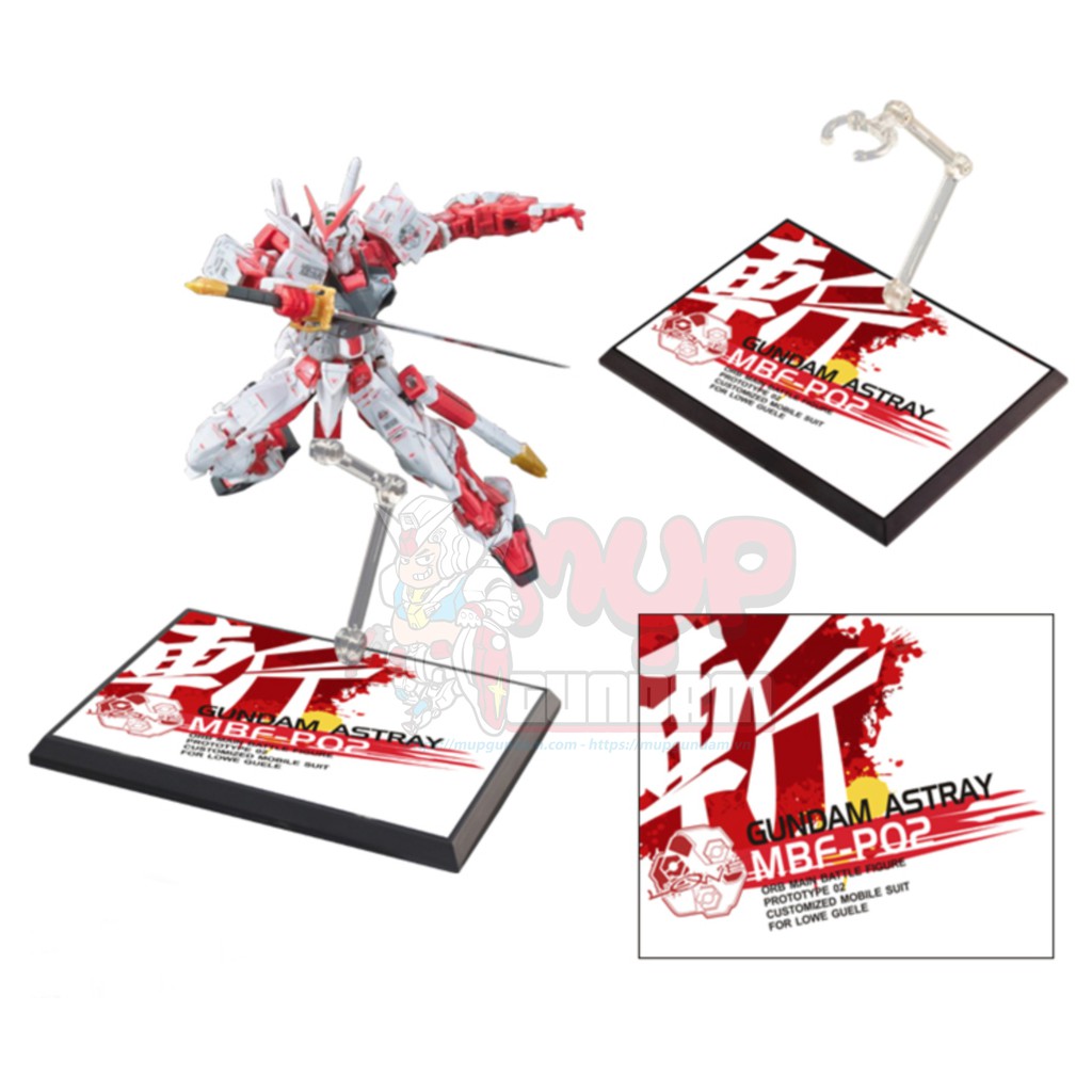 Đế trưng bày mô hình Gundam (base gundam) cho HG và RG 1/144 [Các loại fig cùng cỡ đều dùng được]